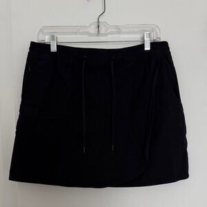 Eddie Bauer Black Elastic Waist Athletic Skort